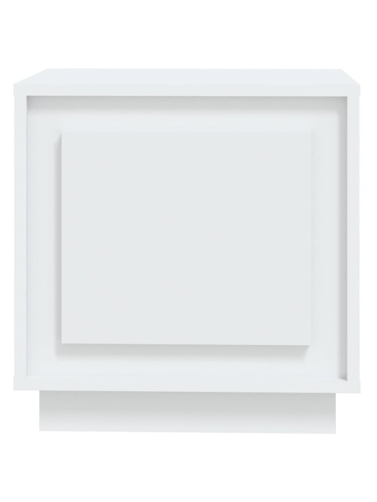 Noční stolky 2 ks bílé 44 x 35 x 45 cm kompozitní dřevo