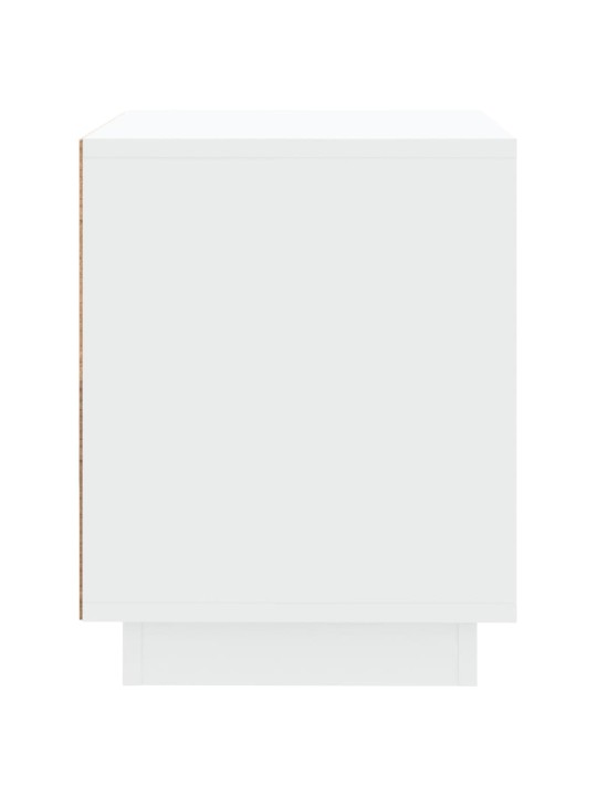 Noční stolky 2 ks bílé 44 x 35 x 45 cm kompozitní dřevo