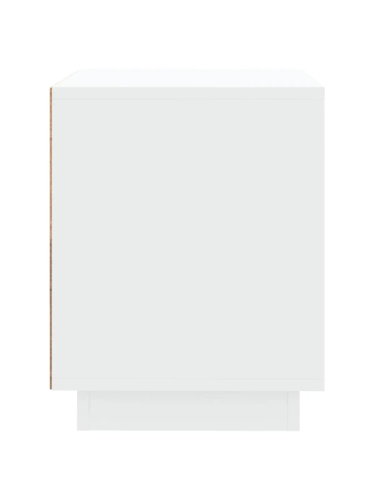 Noční stolky 2 ks bílé 44 x 35 x 45 cm kompozitní dřevo