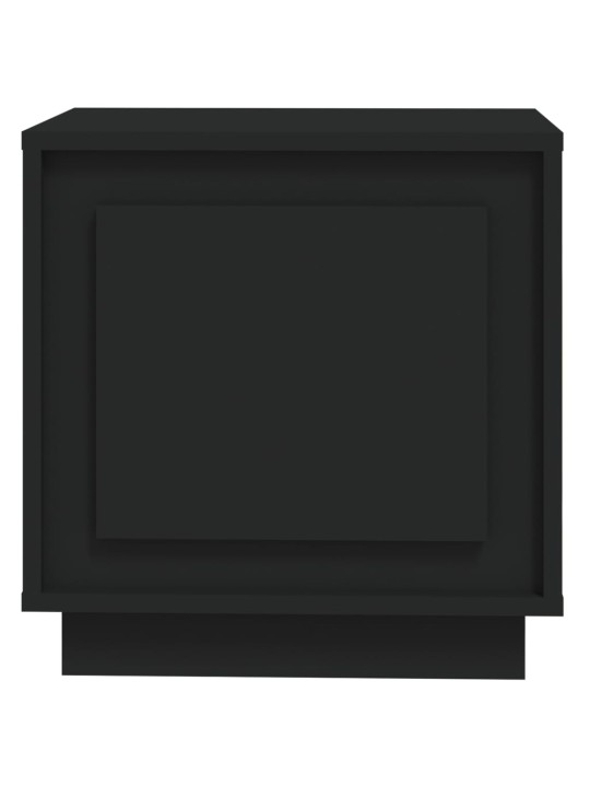 Noční stolky 2 ks černé 44 x 35 x 45 cm kompozitní dřevo