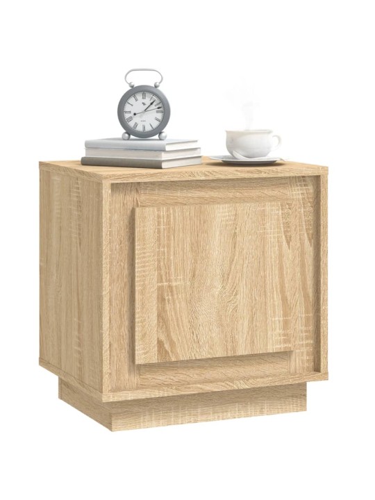 Noční stolky 2 ks dub sonoma 44 x 35 x 45 cm kompozitní dřevo
