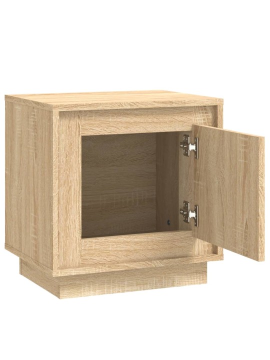Noční stolky 2 ks dub sonoma 44 x 35 x 45 cm kompozitní dřevo