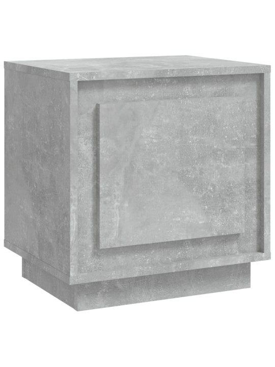 Noční stolek betonově šedý 44 x 35 x 45 cm kompozitní dřevo
