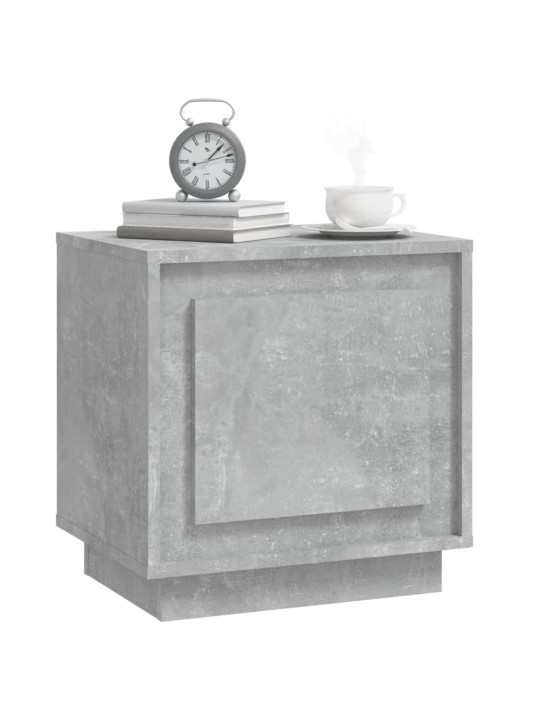 Noční stolky 2 ks betonově šedé 44x35x45 cm kompozitní dřevo
