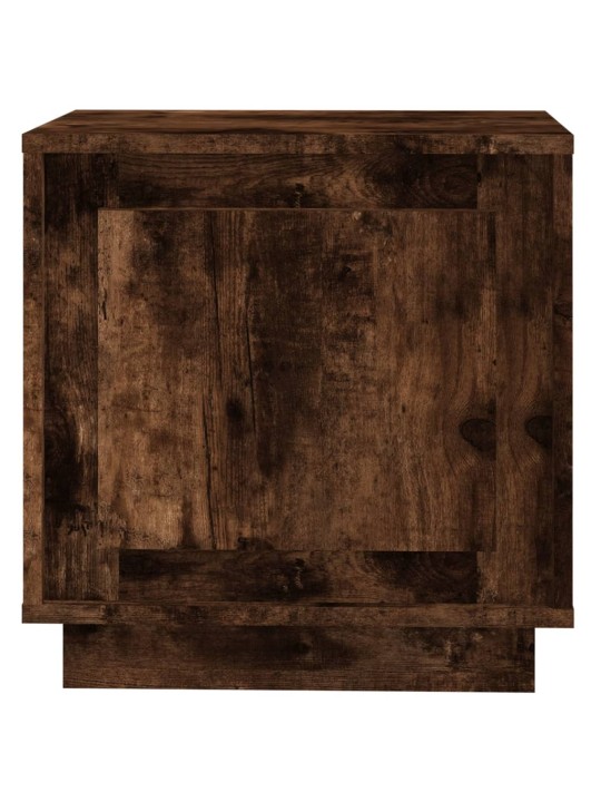 Noční stolky 2 ks kouřový dub 44 x 35 x 45 cm kompozitní dřevo