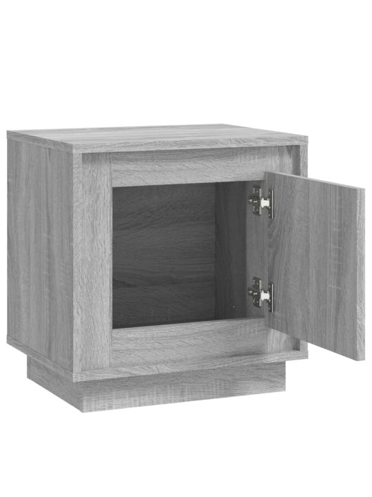 Noční stolky 2 ks šedé sonoma 44 x 35 x 45 cm kompozitní dřevo