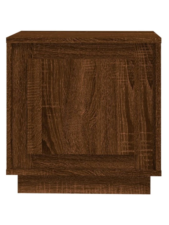 Noční stolky 2 ks hnědý dub 44 x 35 x 45 cm kompozitní dřevo