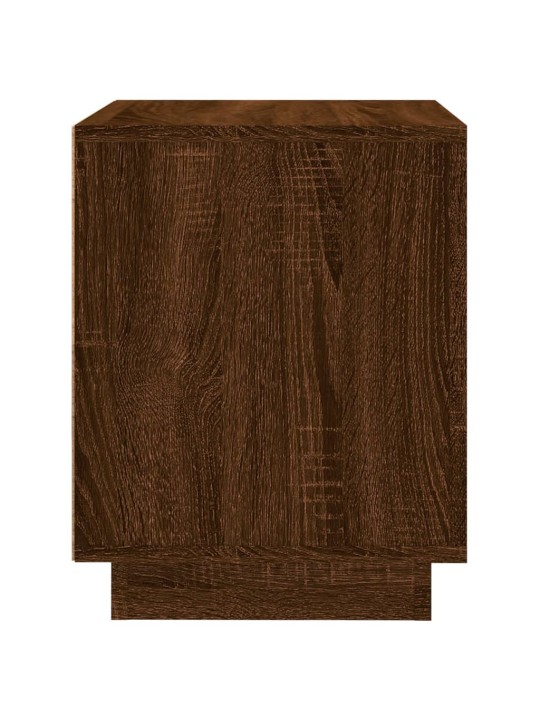 Noční stolky 2 ks hnědý dub 44 x 35 x 45 cm kompozitní dřevo