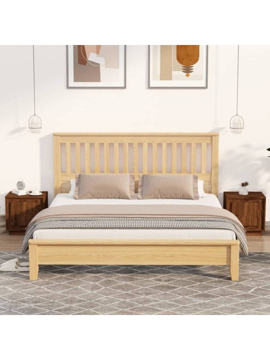 Noční stolky 2 ks hnědý dub 44 x 35 x 45 cm kompozitní dřevo