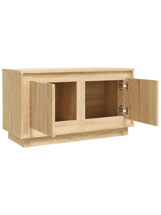 TV skříňka dub sonoma 80 x 35 x 45 cm kompozitní dřevo
