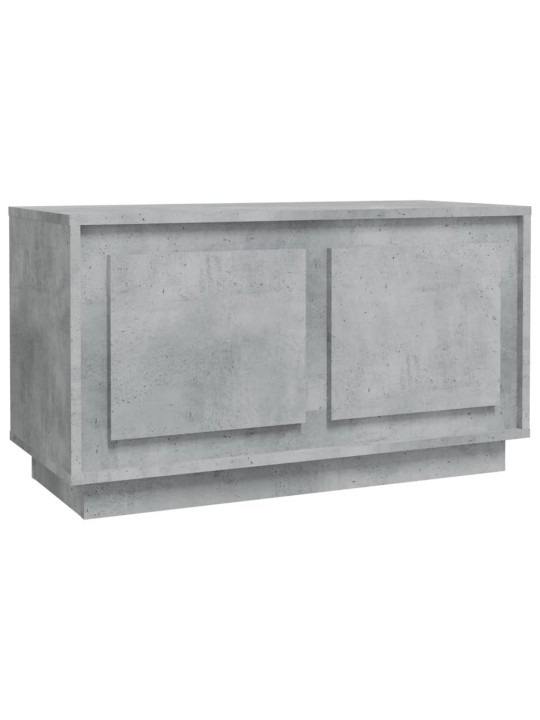 TV skříňka betonově šedá 80 x 35 x 45 cm kompozitní dřevo