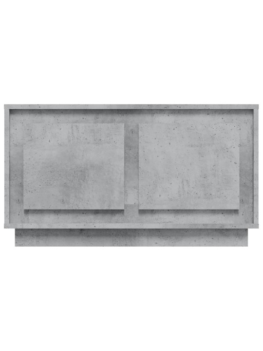 TV skříňka betonově šedá 80 x 35 x 45 cm kompozitní dřevo