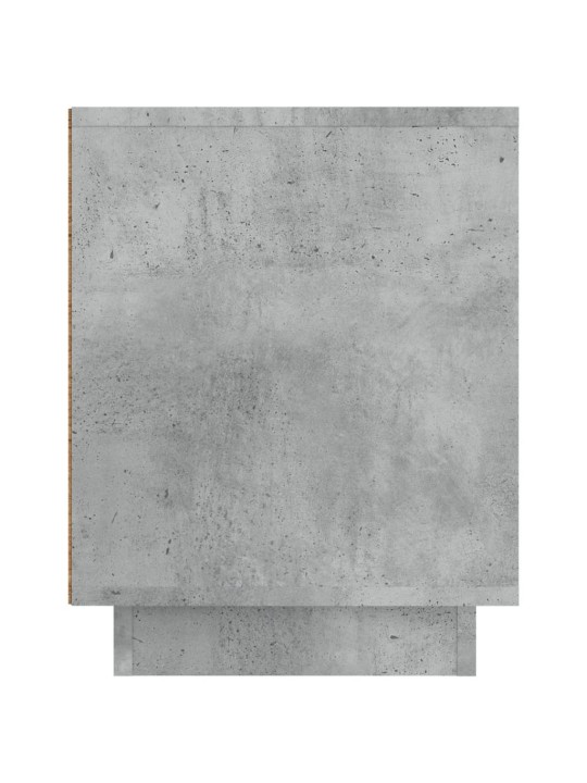 TV skříňka betonově šedá 80 x 35 x 45 cm kompozitní dřevo