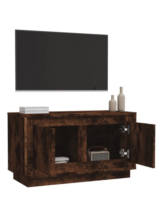 TV skříňka kouřový dub 80 x 35 x 45 cm kompozitní dřevo