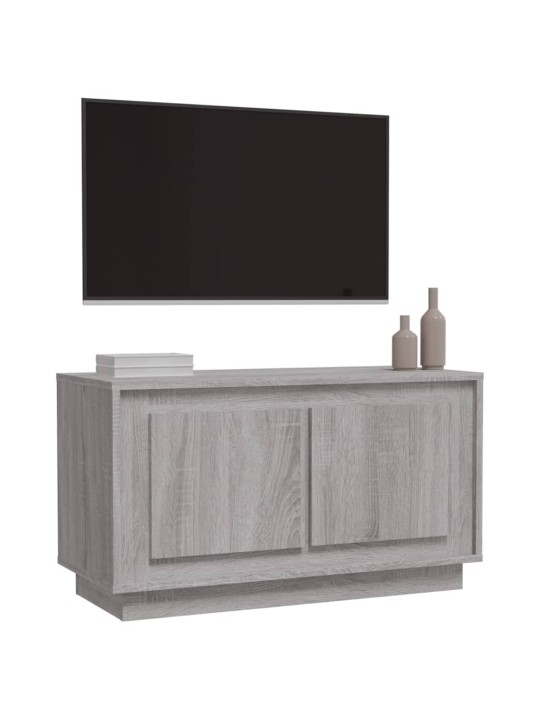 TV skříňka šedá sonoma 80 x 35 x 45 cm kompozitní dřevo