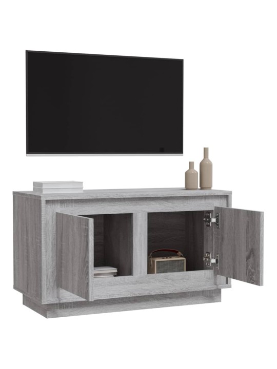 TV skříňka šedá sonoma 80 x 35 x 45 cm kompozitní dřevo