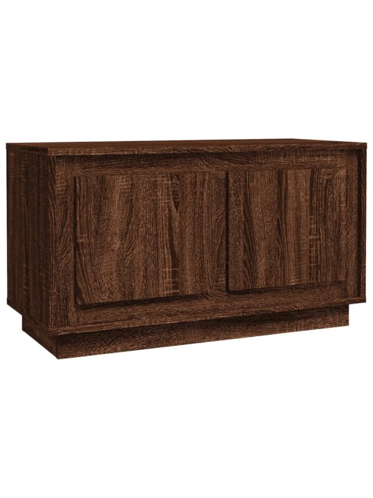 TV skříňka hnědý dub 80 x 35 x 45 cm kompozitní dřevo