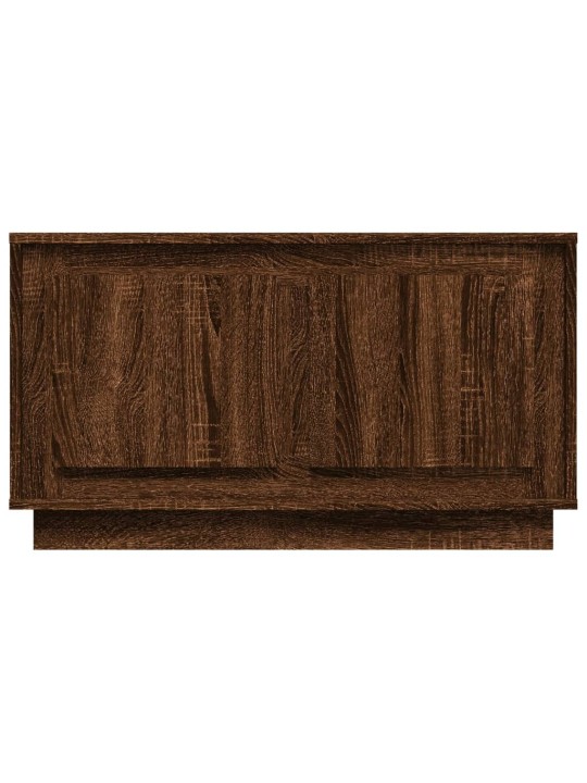 TV skříňka hnědý dub 80 x 35 x 45 cm kompozitní dřevo