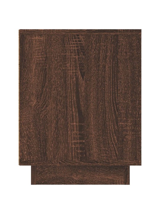 TV skříňka hnědý dub 80 x 35 x 45 cm kompozitní dřevo