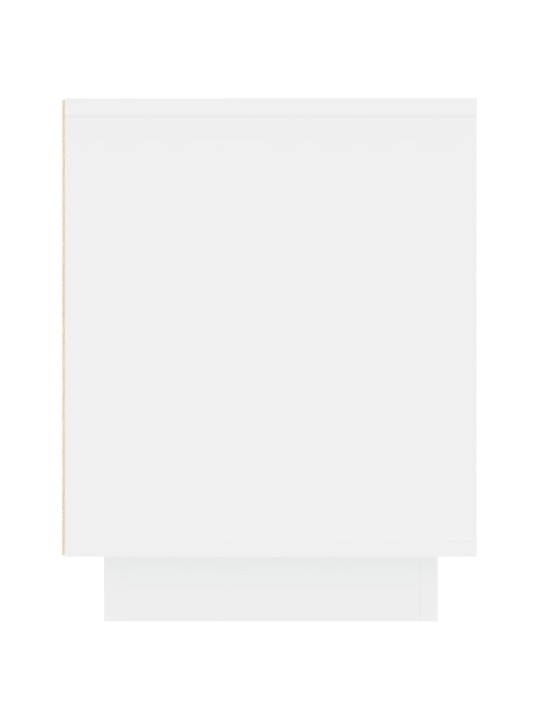 TV skříňka bílá 102 x 35 x 45 cm kompozitní dřevo