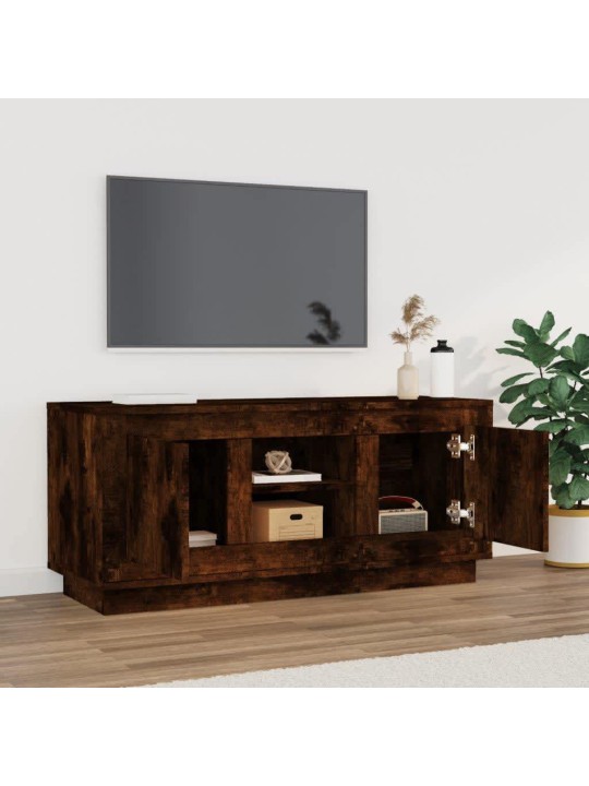 TV skříňka kouřový dub 102 x 35 x 45 cm kompozitní dřevo