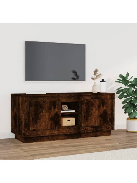 TV skříňka kouřový dub 102 x 35 x 45 cm kompozitní dřevo