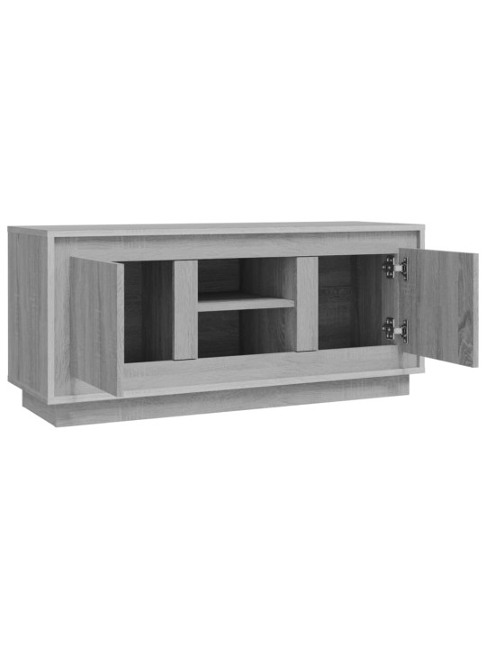 TV skříňka šedá sonoma 102 x 35 x 45 cm kompozitní dřevo