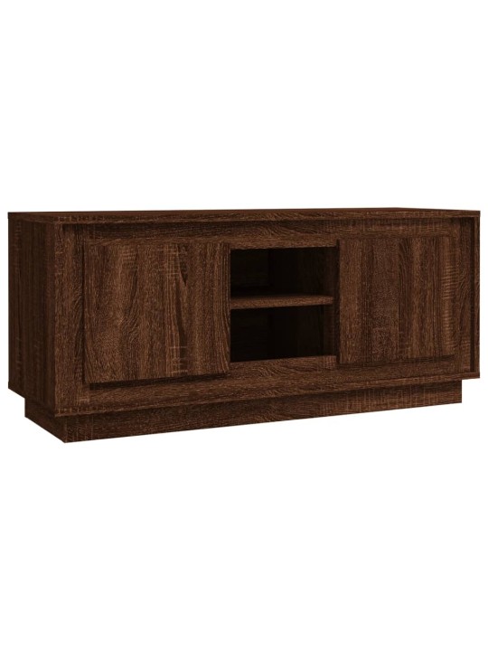 TV skříňka hnědý dub 102 x 35 x 45 cm kompozitní dřevo
