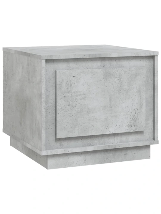 Konferenční stolek betonově šedý 51x50x44 cm kompozitní dřevo