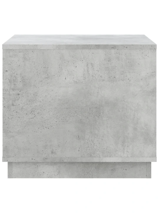 Konferenční stolek betonově šedý 51x50x44 cm kompozitní dřevo