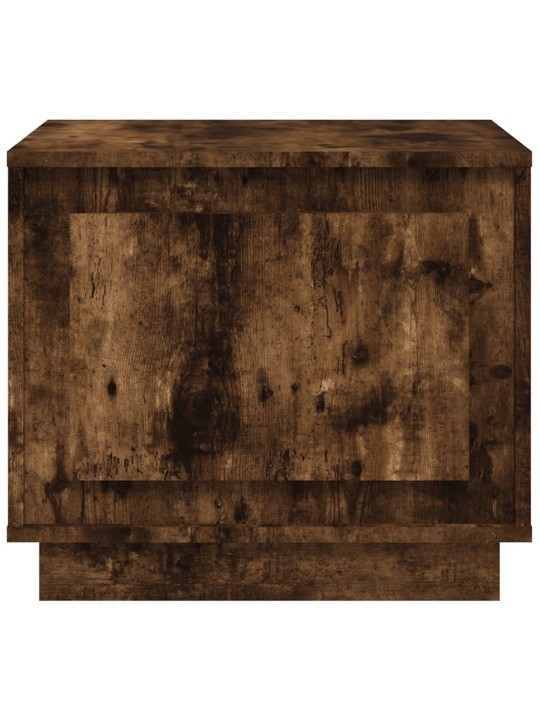 Konferenční stolek kouřový dub 51 x 50 x 44 cm kompozitní dřevo
