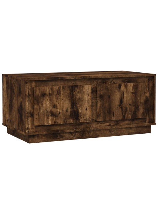 Konferenční stolek kouřový dub 102x50x44 cm kompozitní dřevo