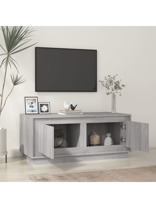 Konferenční stolek šedý sonoma 102x50x44 cm kompozitní dřevo