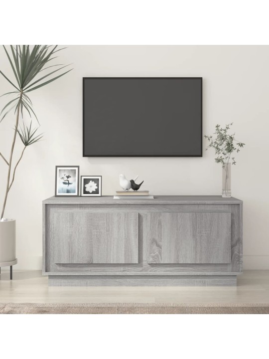 Konferenční stolek šedý sonoma 102x50x44 cm kompozitní dřevo