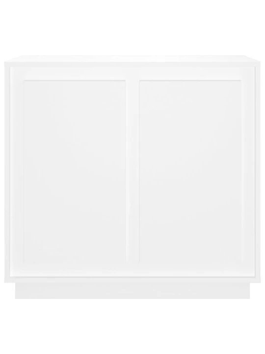 Příborník bílý 80 x 34 x 75 cm kompozitní dřevo