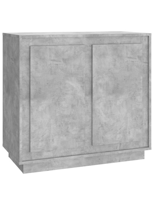 Příborník betonově šedý 80 x 34 x 75 cm kompozitní dřevo