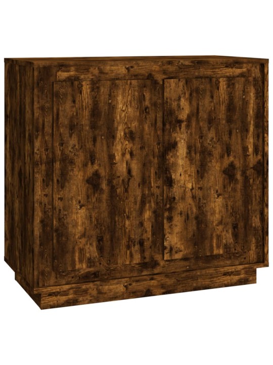 Příborník kouřový dub 80 x 34 x 75 cm kompozitní dřevo