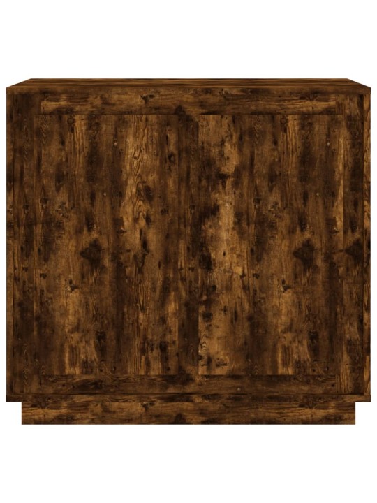 Příborník kouřový dub 80 x 34 x 75 cm kompozitní dřevo