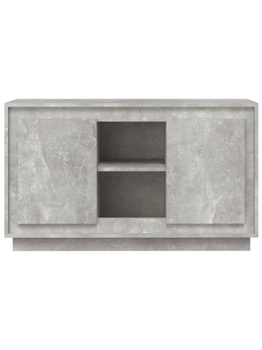 Příborník betonově šedý 102 x 35 x 60 cm kompozitní dřevo