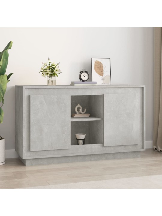 Příborník betonově šedý 102 x 35 x 60 cm kompozitní dřevo