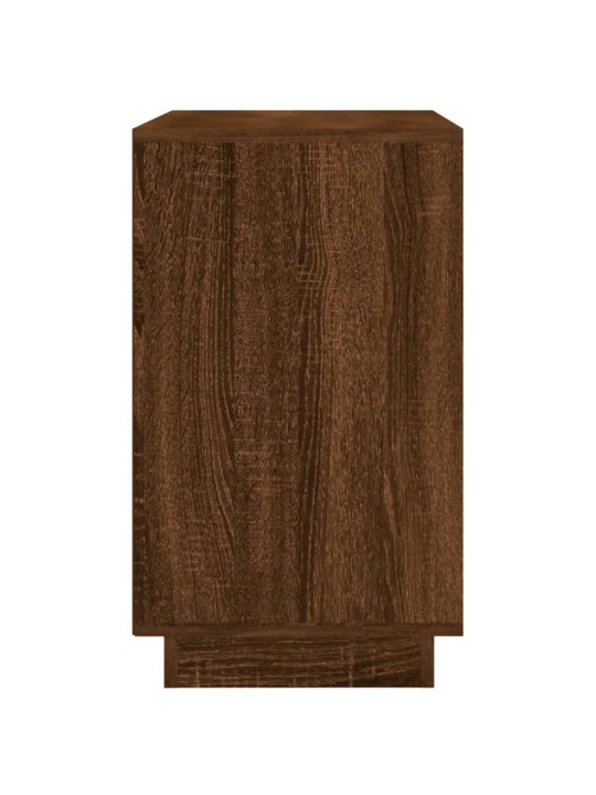 Příborník hnědý dub 102 x 35 x 60 cm kompozitní dřevo