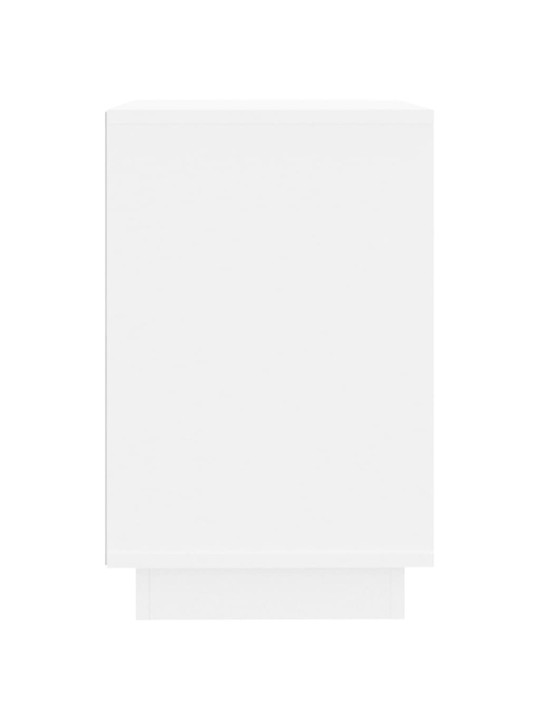 Příborník bílý 102 x 35 x 55 cm kompozitní dřevo