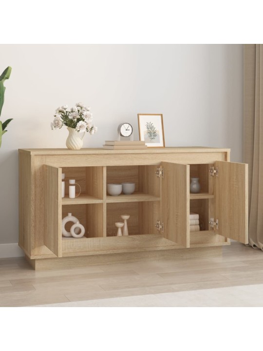 Příborník dub sonoma 102 x 35 x 55 cm kompozitní dřevo