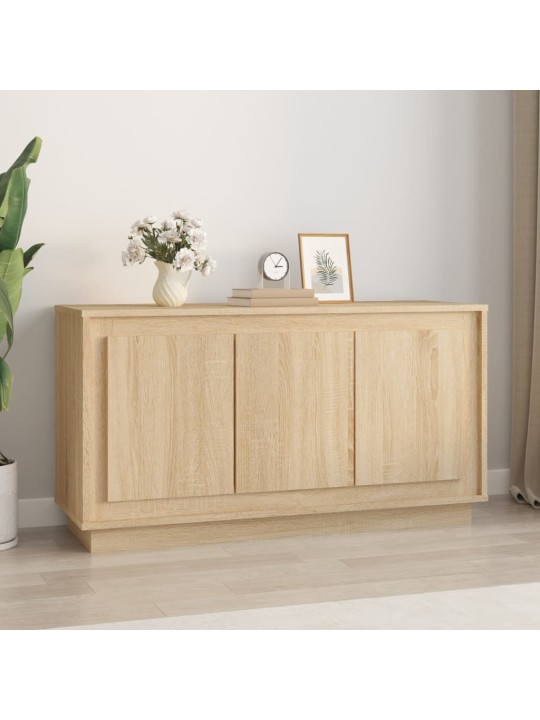Příborník dub sonoma 102 x 35 x 55 cm kompozitní dřevo