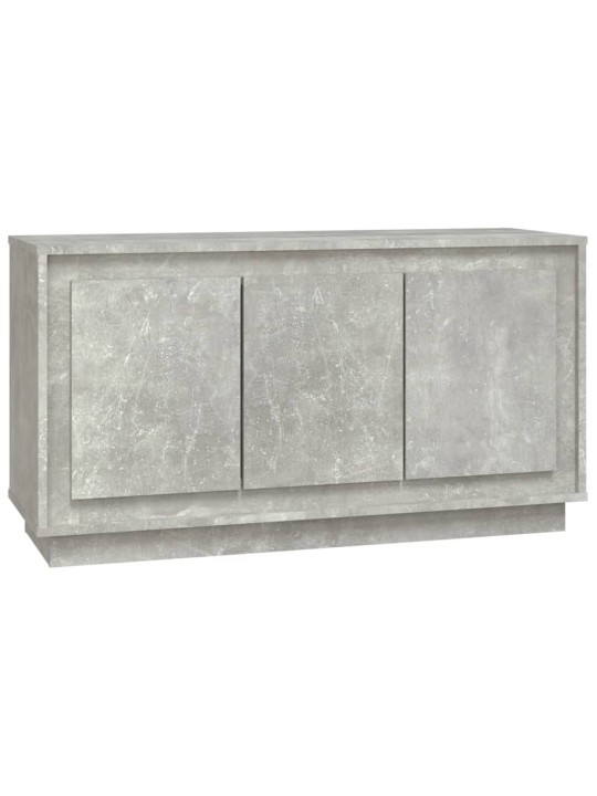 Příborník betonově šedý 102 x 35 x 55 cm kompozitní dřevo