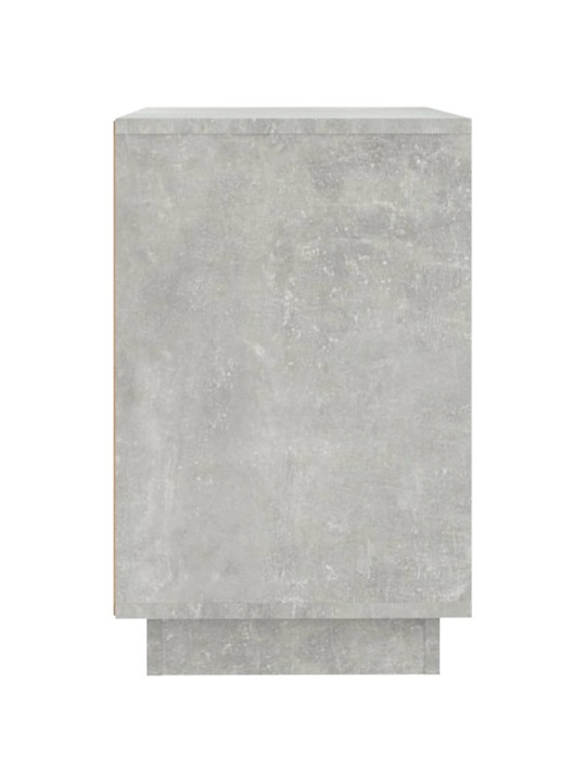 Příborník betonově šedý 102 x 35 x 55 cm kompozitní dřevo