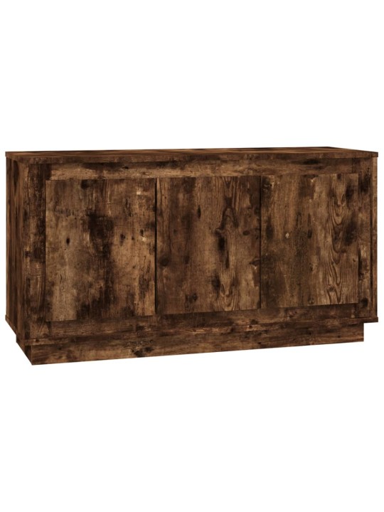 Příborník kouřový dub 102 x 35 x 55 cm kompozitní dřevo