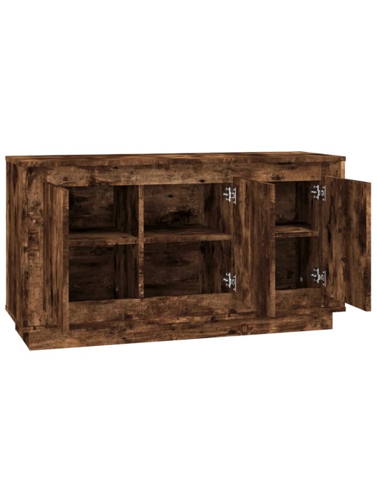 Příborník kouřový dub 102 x 35 x 55 cm kompozitní dřevo