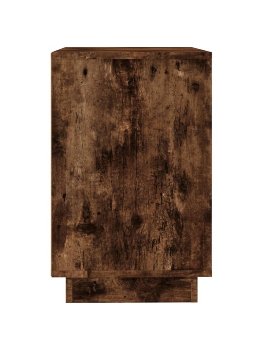 Příborník kouřový dub 102 x 35 x 55 cm kompozitní dřevo