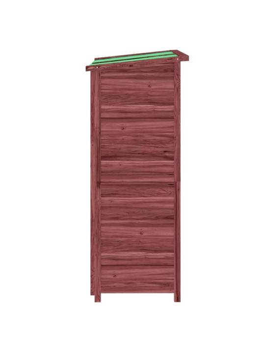 Zahradní přístřešek na nářadí moka 83x57x140 cm masiv borovice